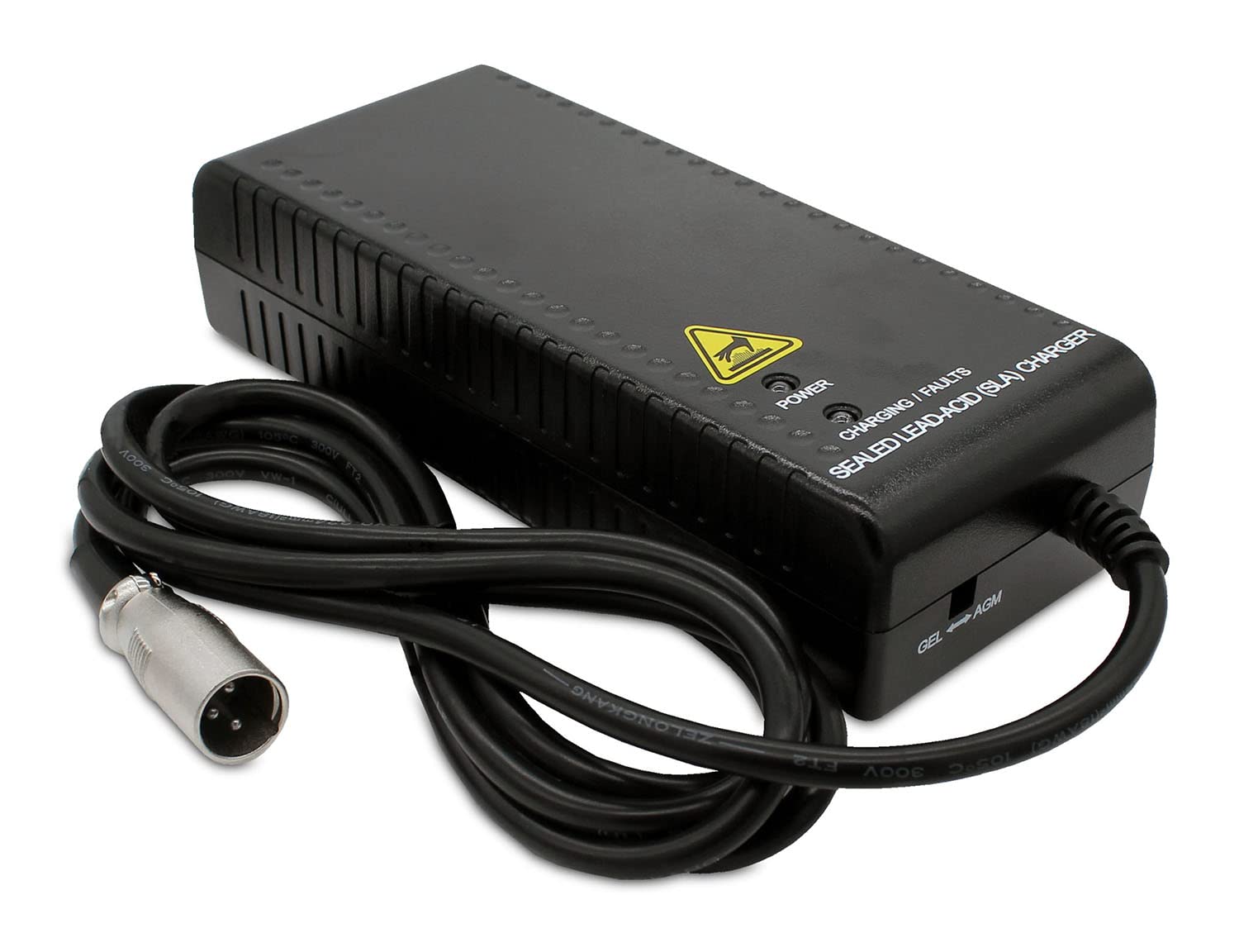 24V 5A Power Supply Battery Charger for A-BEC & Suntech Solar Panels - Fast Charging for RV, Marine, and Off-Grid Power Systems