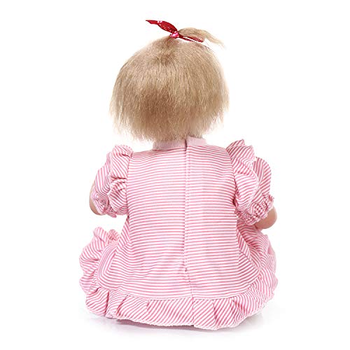 17 Inch Reborn Baby Girl Doll Clothes Set - 3 Piece Pink Outfits for 16-18 Inch Newborn Reborn Dolls | Perfect for Collecting, Photography & Gift Giving