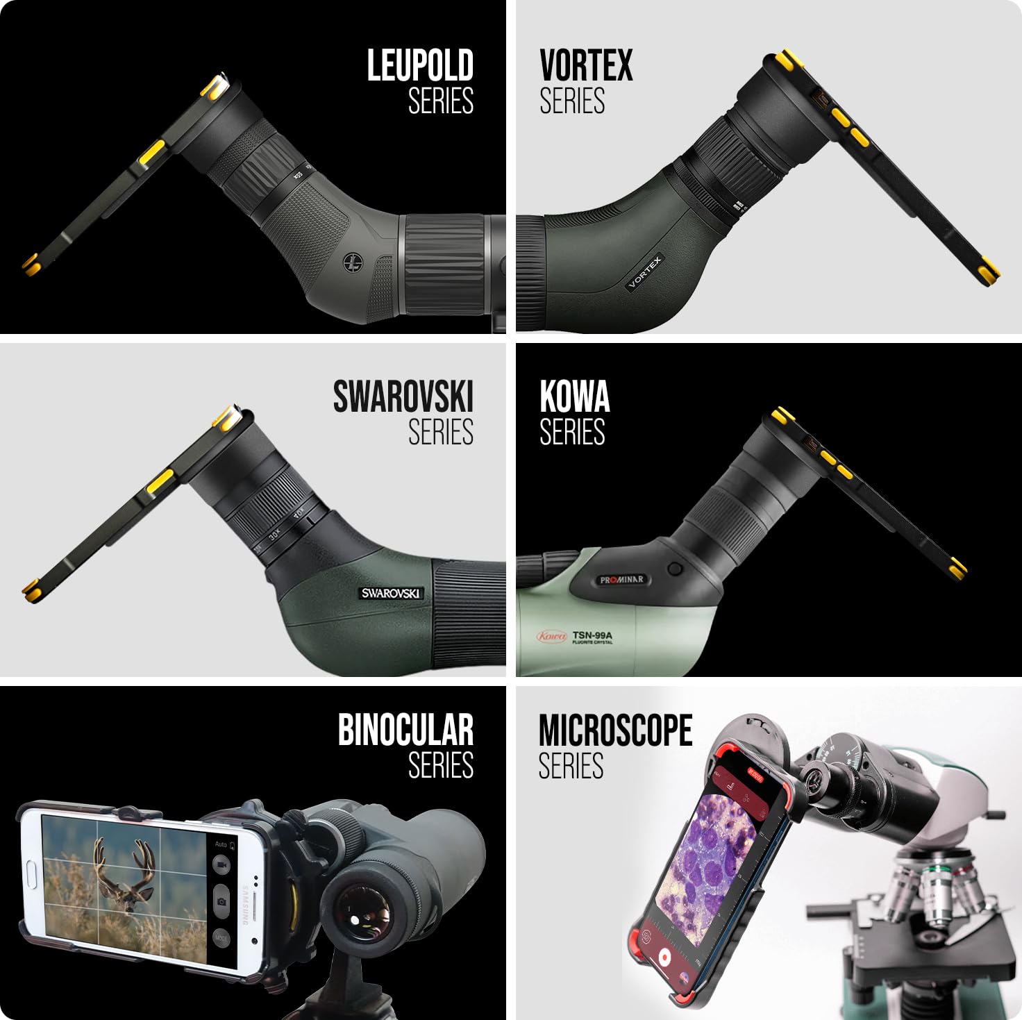 Phone Skope Complete Digiscoping Kit - Universal Smartphone Adapter for Hunting, Bird Watching & Astronomy | Includes Mount Case, Eyepiece Adapter & Lens Cloth | Compatible with iPhone & Android Phones | Perfect for Wildlife Photography & Outdoor Adventures