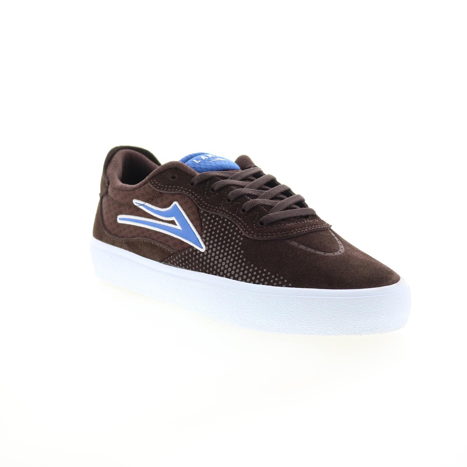 Lakai Essex Skateboard Shoes for Men - Chocolate Suede Sneakers Size 10.5 | Durable & Comfortable for Street Skating, Casual Wear & Urban Fashion