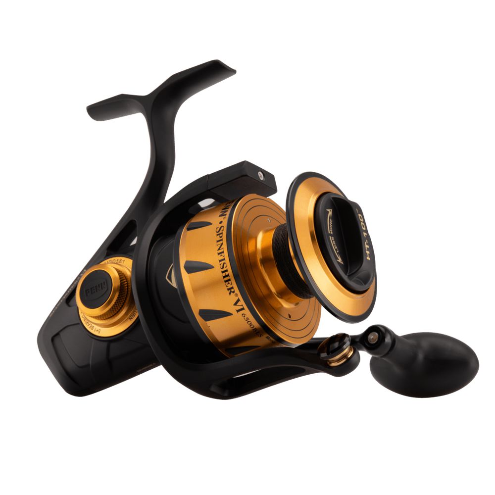 Penn Spinfisher VI Live Liner Spinning Reel - Saltwater Fishing Reel with Smooth Drag System | Perfect for Surf Fishing, Pier Fishing & Offshore Angling