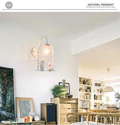 Modern LED Wall Lamps - Artistic Angel Design Wall Light for Living Room, Bedroom & Bedside - Energy Efficient Home Decor Lighting Fixture | Perfect for Ambient Lighting, Night Reading & Wall Accent Decoration