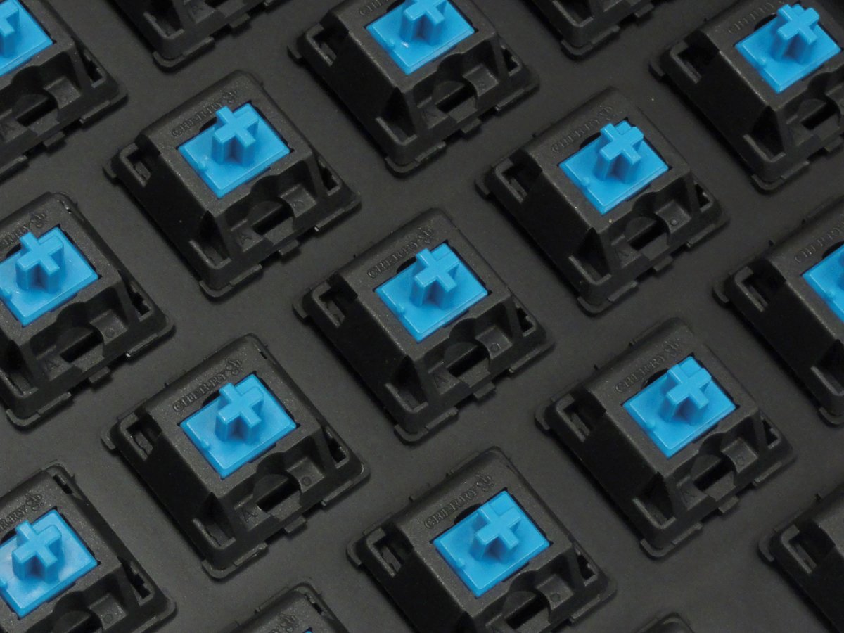 FILCO Majestouch Ninja TKL Mechanical Keyboard - Cherry MX Blue Switches - Compact Tenkeyless Design for Gaming & Office Typing