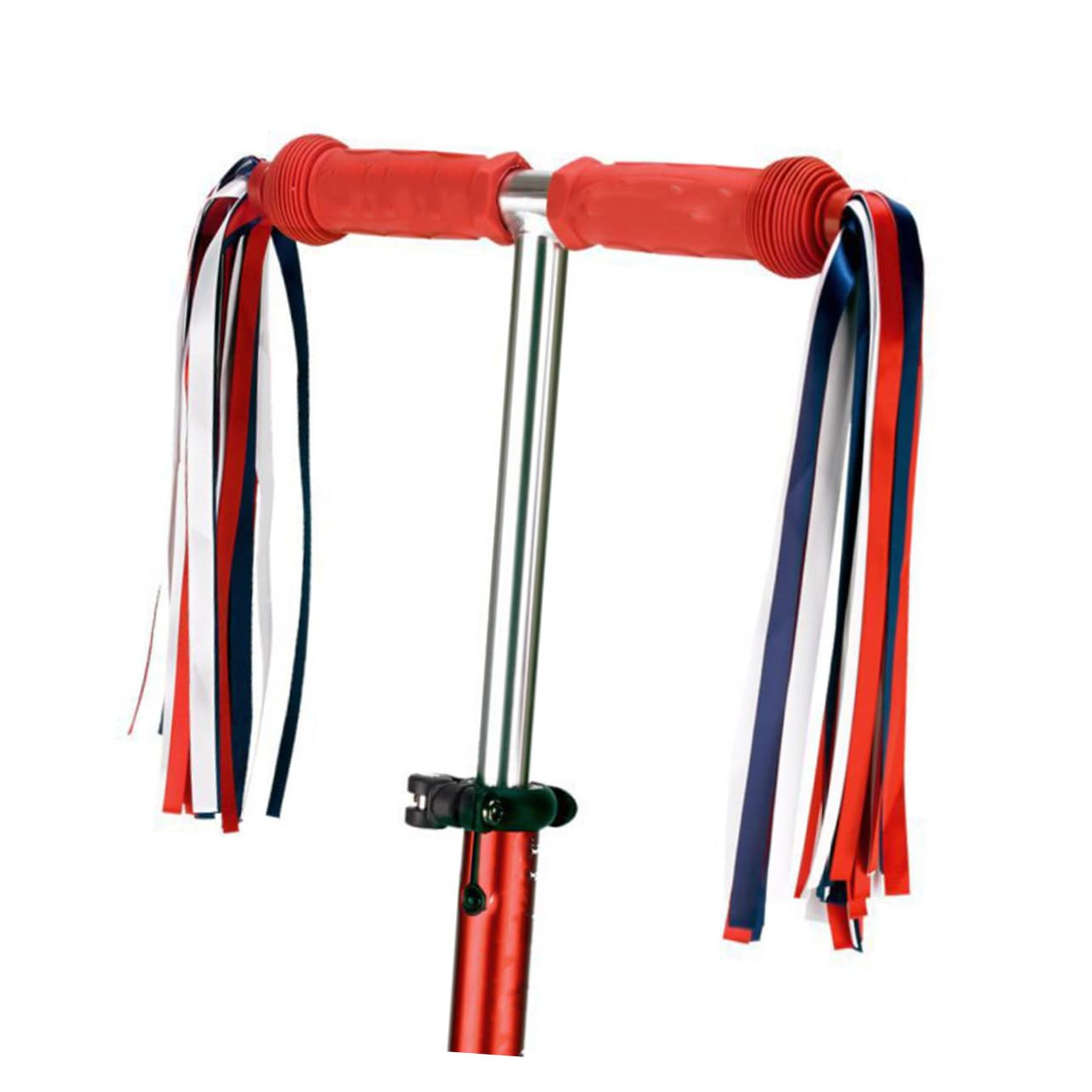 5 Pair Motorcycle Tassel Grips - Decorative Handlebar Streamers for Scooters & Bikes | Bike Accessories for Women, Girls & Custom Rides | Perfect for Biker Parties, Parades & Themed Events