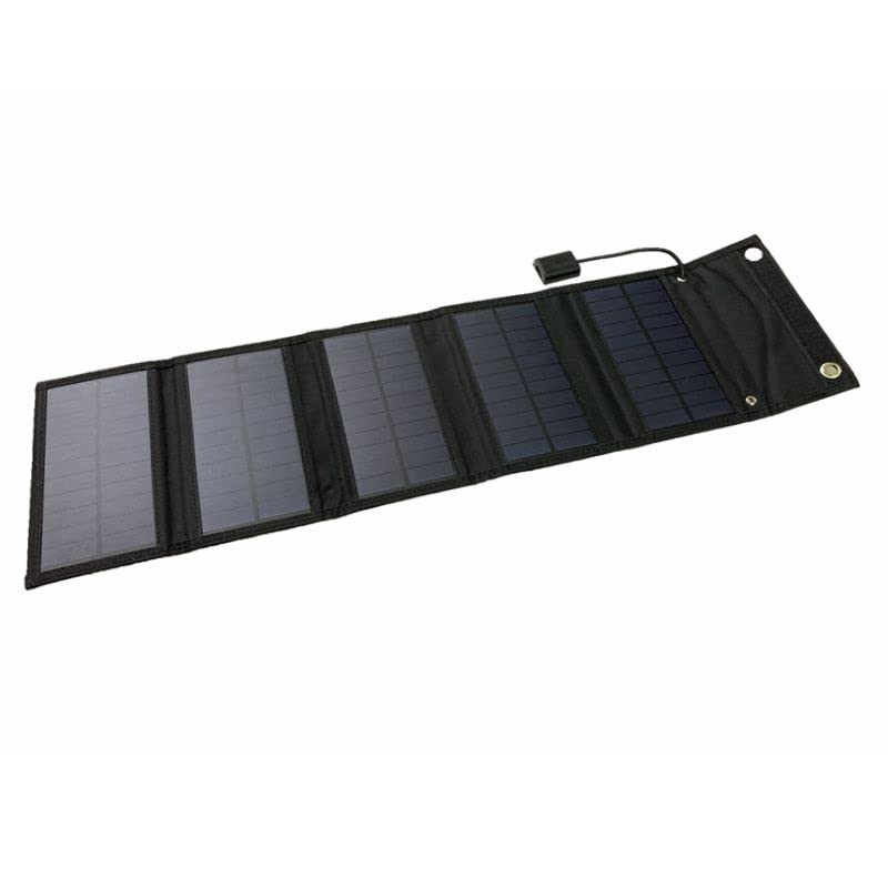 70W Foldable Solar Panel with 5V USB Output - Portable Waterproof Solar Charger for Outdoor Camping, Hiking & Emergency Power Backup