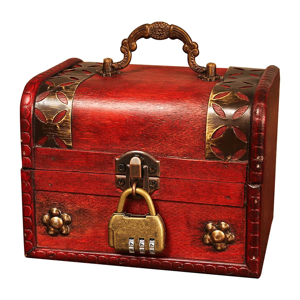 Vintage Style Digital Combination Lock - Handbag Shaped Padlock for Jewelry Box, Gift Box, Cabinet, Drawer & Suitcase (2 Pack, Antique Bronze) - Secure Your Valuables at Home, Office or While Traveling