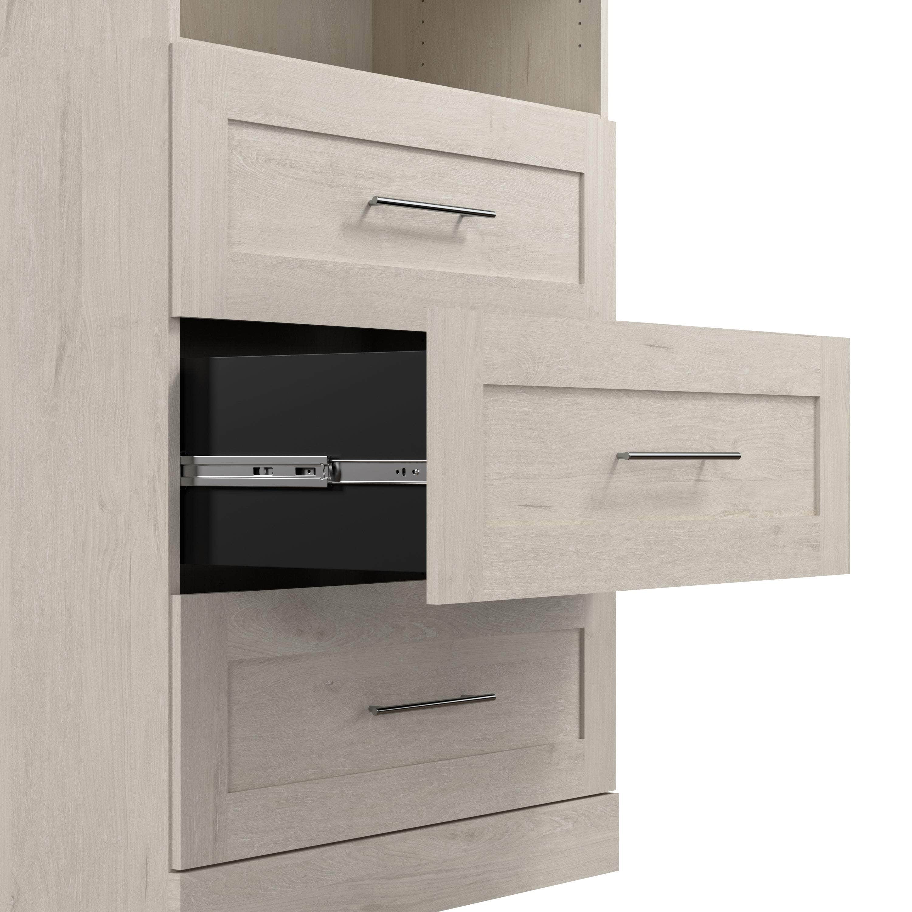 36W Wardrobe with 3 Drawers - 5 Color Options for Bedroom, Closet & Storage Organization | Space-Saving Furniture for Small Apartments