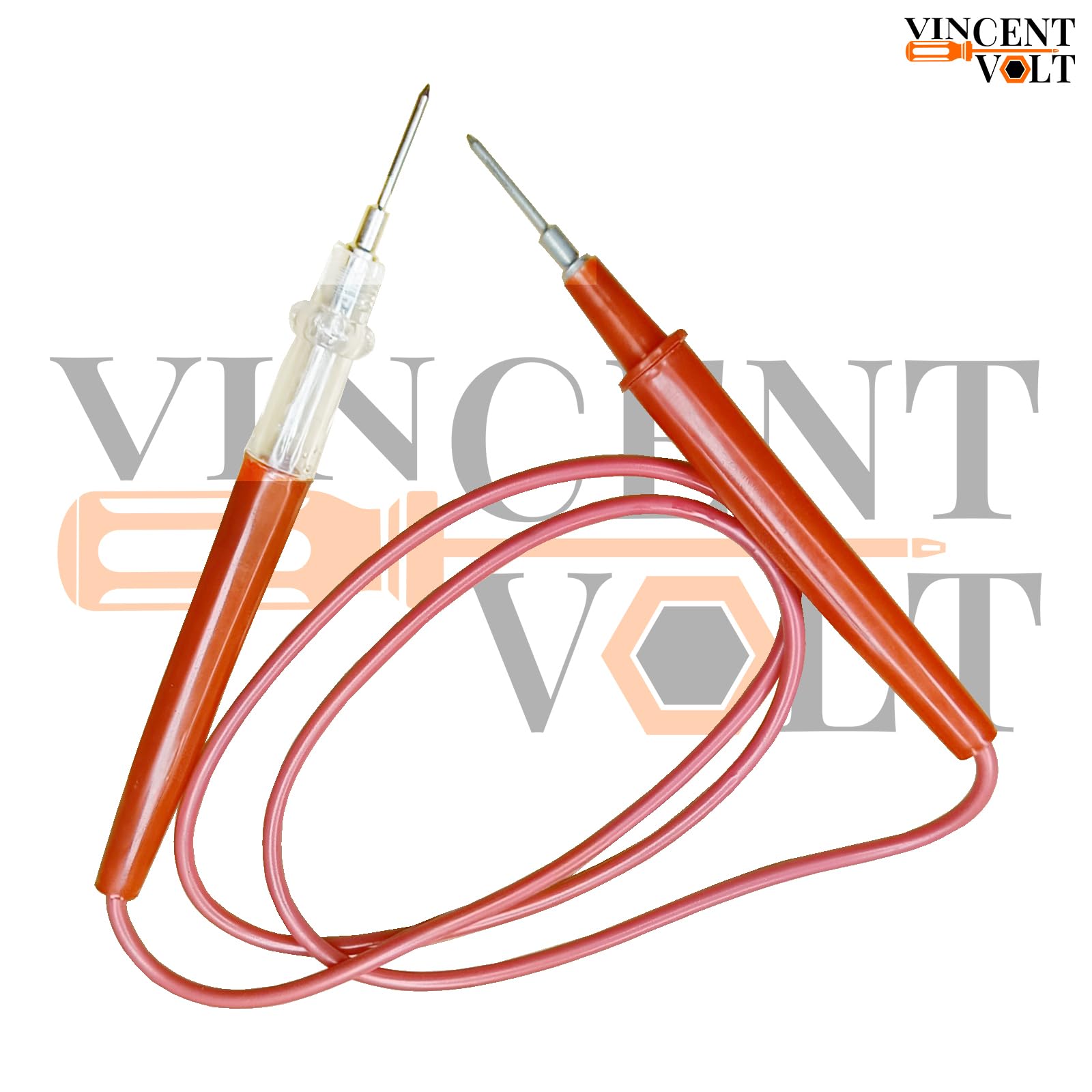 Small Continuity Tester with Red LED Indicator & Pre-Installed Battery - Perfect for Electrical Testing, DIY Projects & Home Repairs