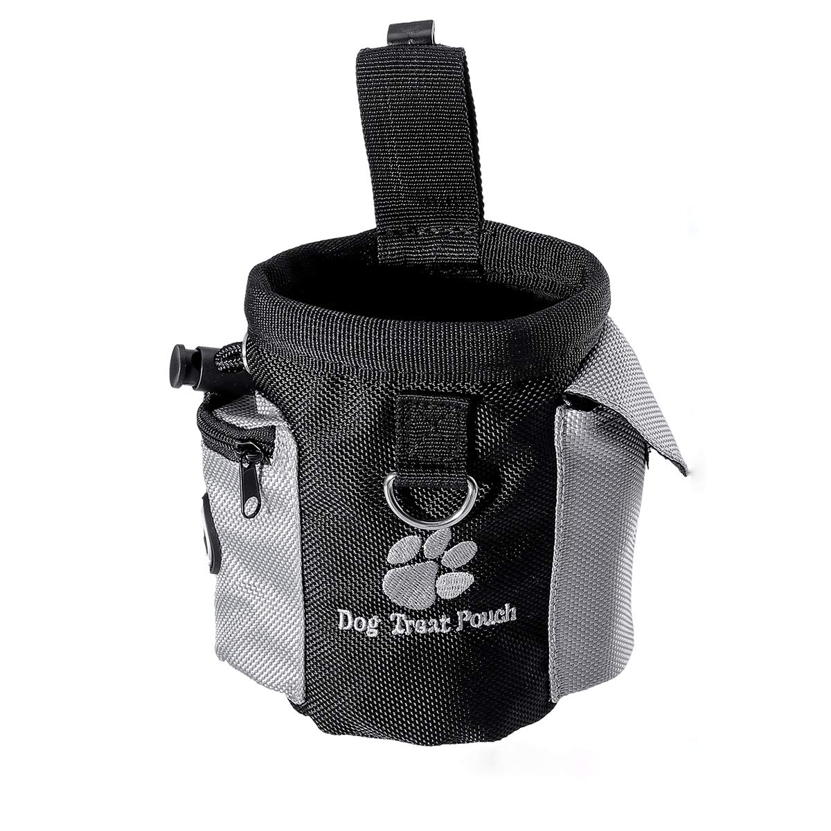 UEETEK Dog Treat Pouch with Poop Bag Dispenser - Hands-Free Training & Walking Bag for Puppies - Perfect for Outdoor Adventures, Hiking, and Travel