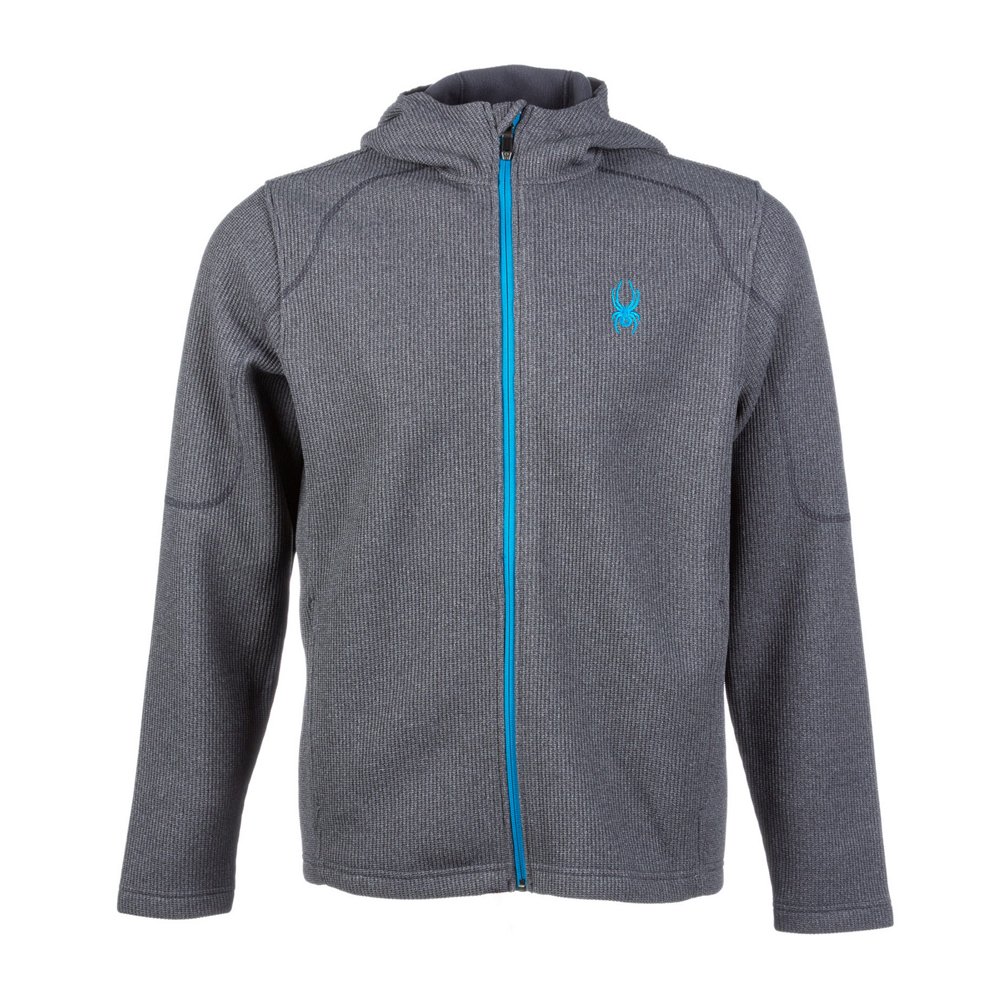 Spyder Men's Upward Full Zip Sweater - Lightweight Fleece Jacket for Hiking, Camping & Outdoor Activities | Cold Weather Layering | Casual Wear