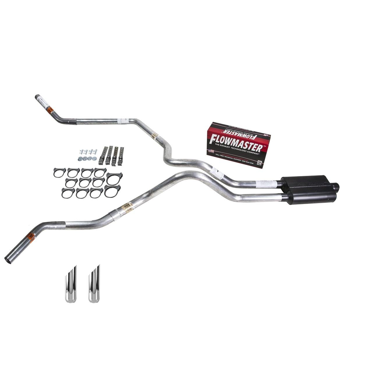 Flowmaster Super 44 Dual Exhaust Kit - 2.5