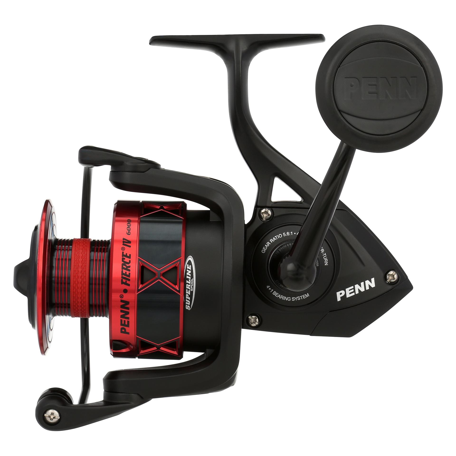 Fierce® IV Spinning Reel - High Performance Saltwater Fishing Reel for Surf, Pier & Offshore Angling | Smooth Drag System & Durable Construction