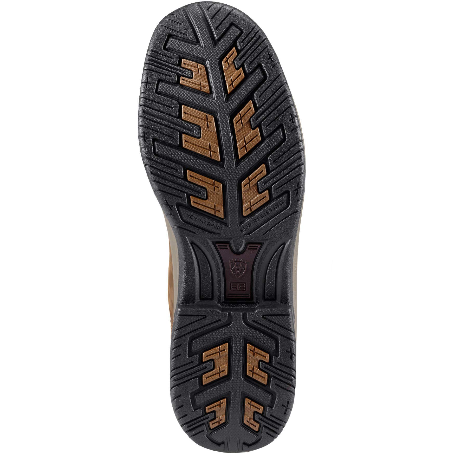 Ariat Men's Terrain Pull-On Waterproof Work Boots - Durable & Comfortable for Outdoor, Hiking, and Ranch Activities