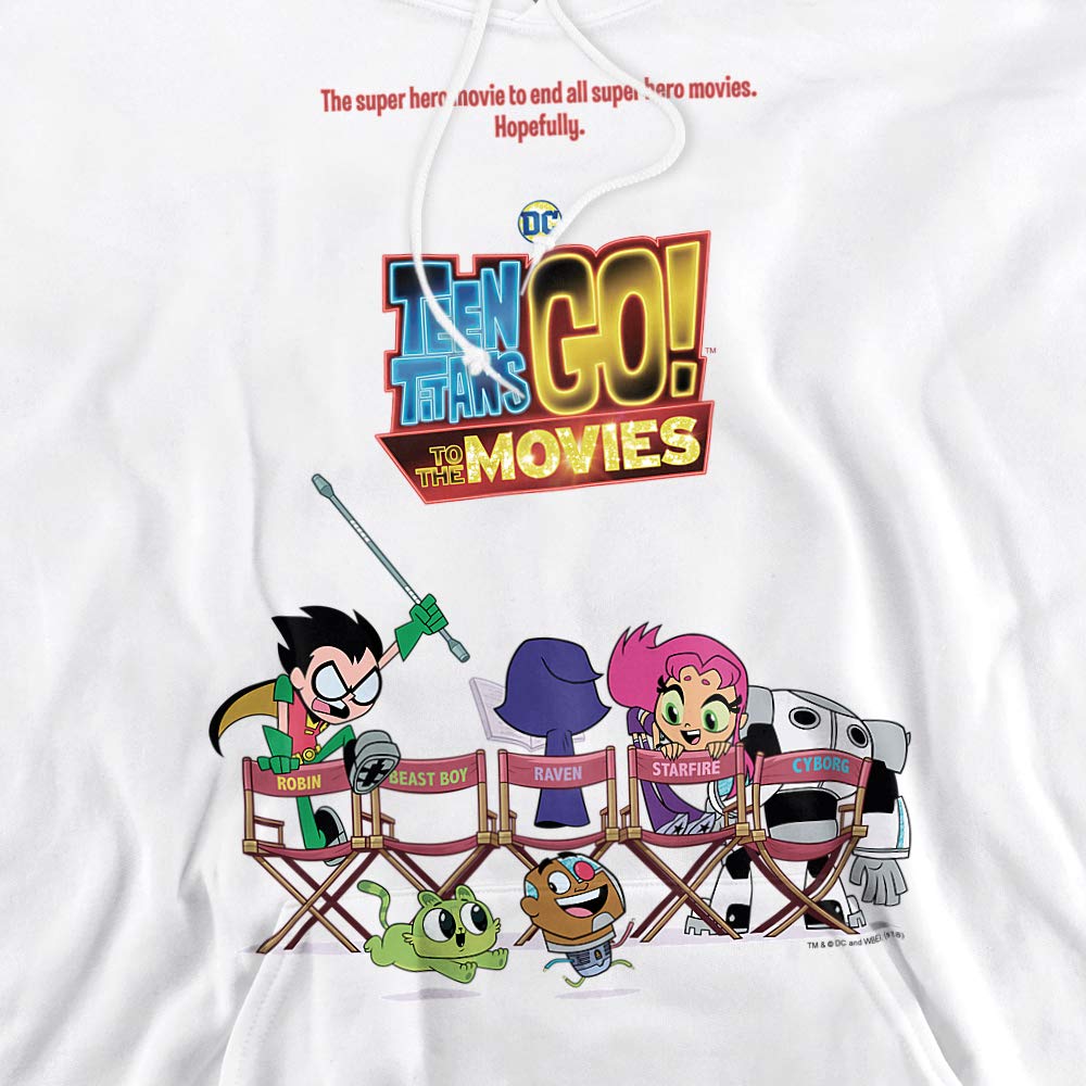 Teen Titans Go to The Movies Hoodie - Unisex Pullover Sweatshirt for Men & Women | Casual Wear, Cosplay & Fan Merchandise