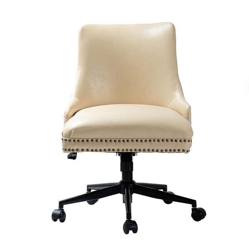Juniper Vegan Leather Office Chair - Ergonomic Executive Desk Chair for Home & Office - Eco-Friendly PU Leather, Adjustable Height, Comfortable Seating for Long Hours