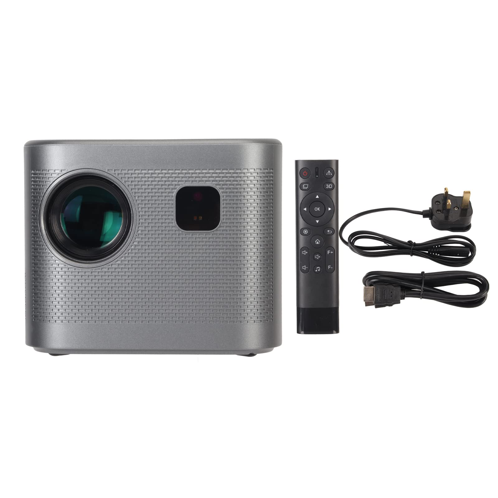 RajoNN Mini Projector - 180ANSI Lumens Portable Movie Projector with 30-120