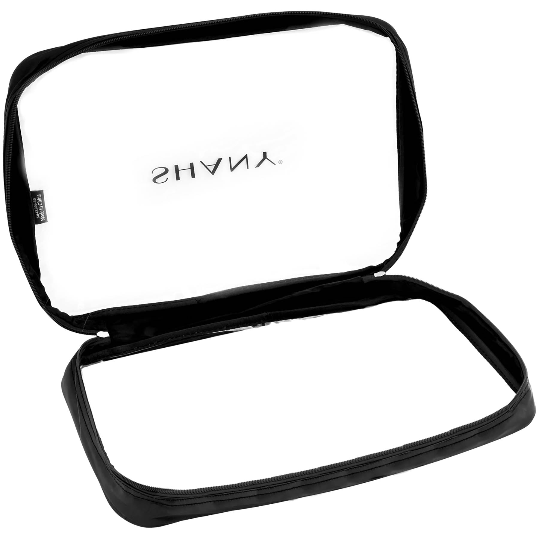 Clear PVC Medium Cosmetics Organizer Bag - Waterproof Travel Makeup Pouch for Toiletries, Brushes & Skincare - Perfect for Home, Gym, Vacation & Airplane Carry-On