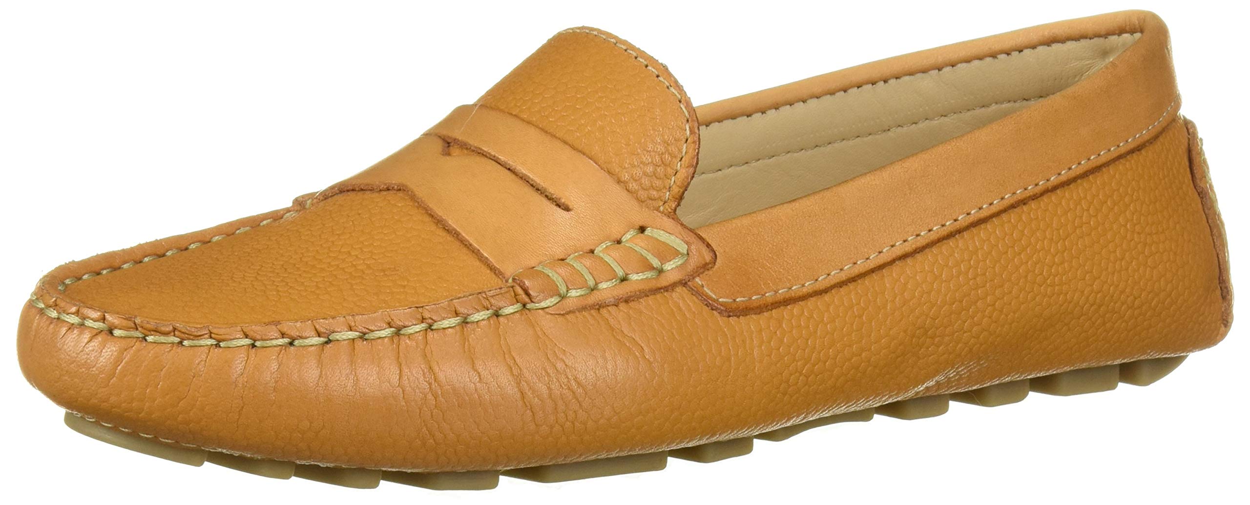 Driver Club USA Women's Genuine Leather Loafers - Handcrafted in Brazil - Comfortable Naples Style Driving Shoes for Work, Travel & Casual Outfits