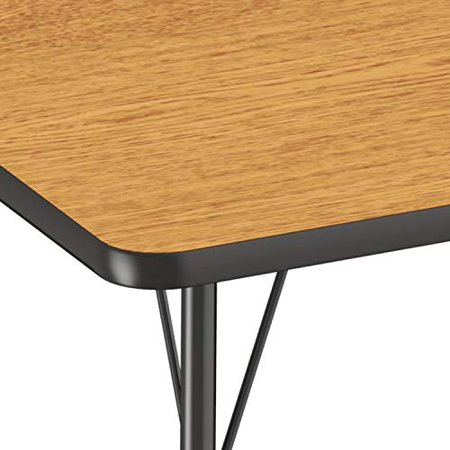 Oak Top/Black Edge