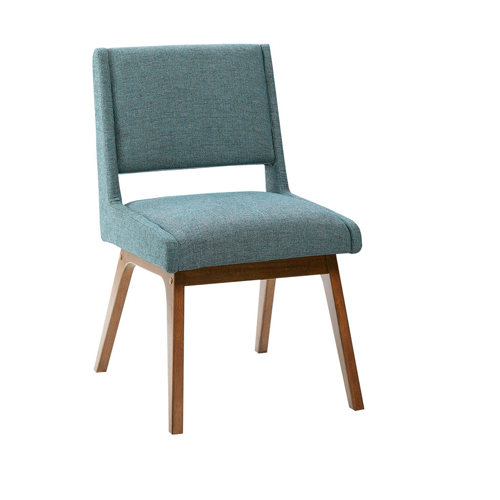 Modern Dining Chairs Set of 2 - Sturdy Wooden Kitchen Chairs with Padded Seats - Perfect for Dining Room, Kitchen, Breakfast Nook & Small Spaces