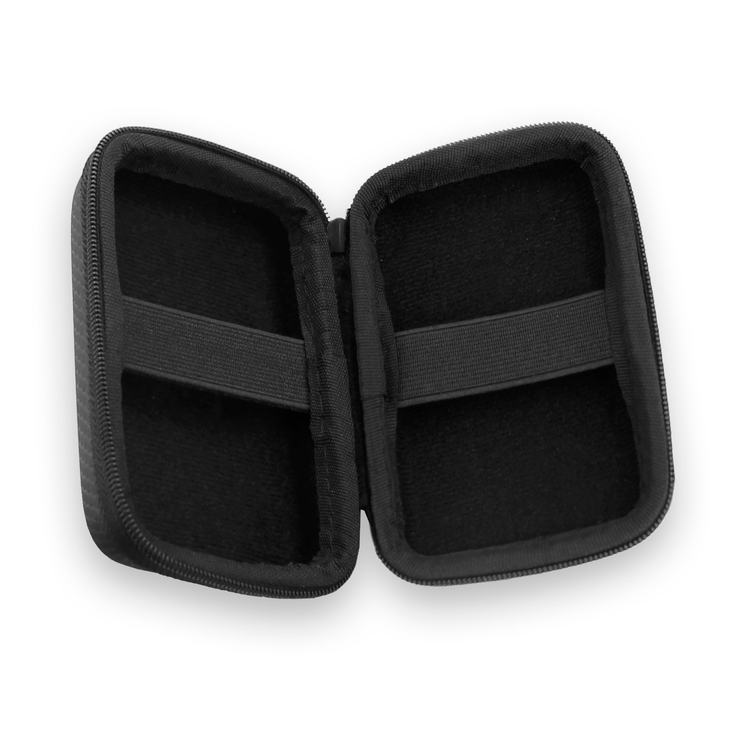 CASEMATIX Compact Travel Case for Contact Lenses - Holds 12 Daily Disposable Contacts - Dual Sided Storage with Mirror - Perfect for Travel, Gym & On-the-Go Lens Care