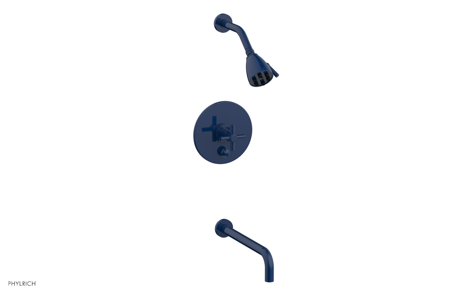BASIC Pressure Balance Tub and Shower Set - 14-Inch Spout DPB2134 - Perfect for Bathroom Renovation & Modern Home Upgrade
