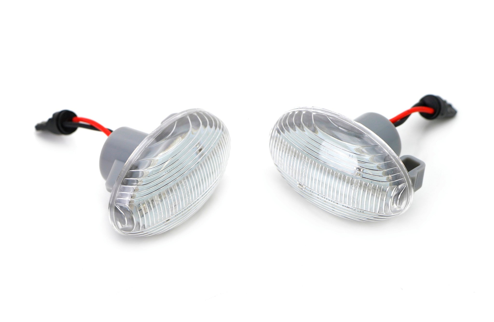 Amber LED Side Marker Lights for 2003+ Mercedes Metris Vito V Class Van - Clear Lens, Durable & Waterproof - Perfect for Night Driving & Enhanced Vehicle Visibility