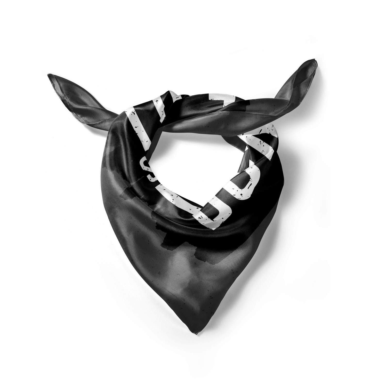 Ambesonne Fitness Headscarf - Dont Stop Keep Moving - Breathable Sports Hijab for Running, Yoga & Workouts - Moisture Wicking Workout Scarf