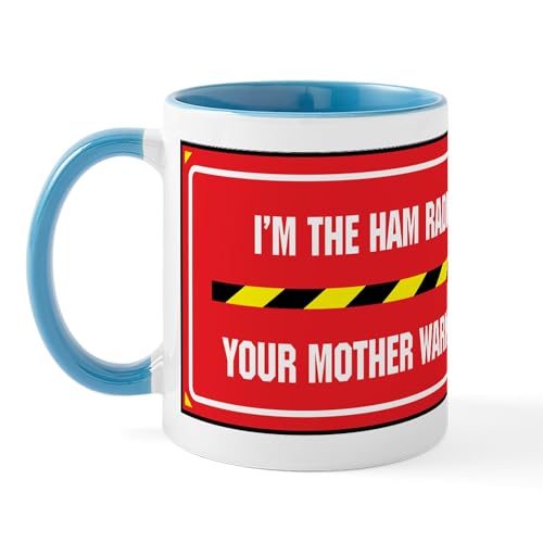 White/Blue Inside - I'm The Ham Radio Operator Mug