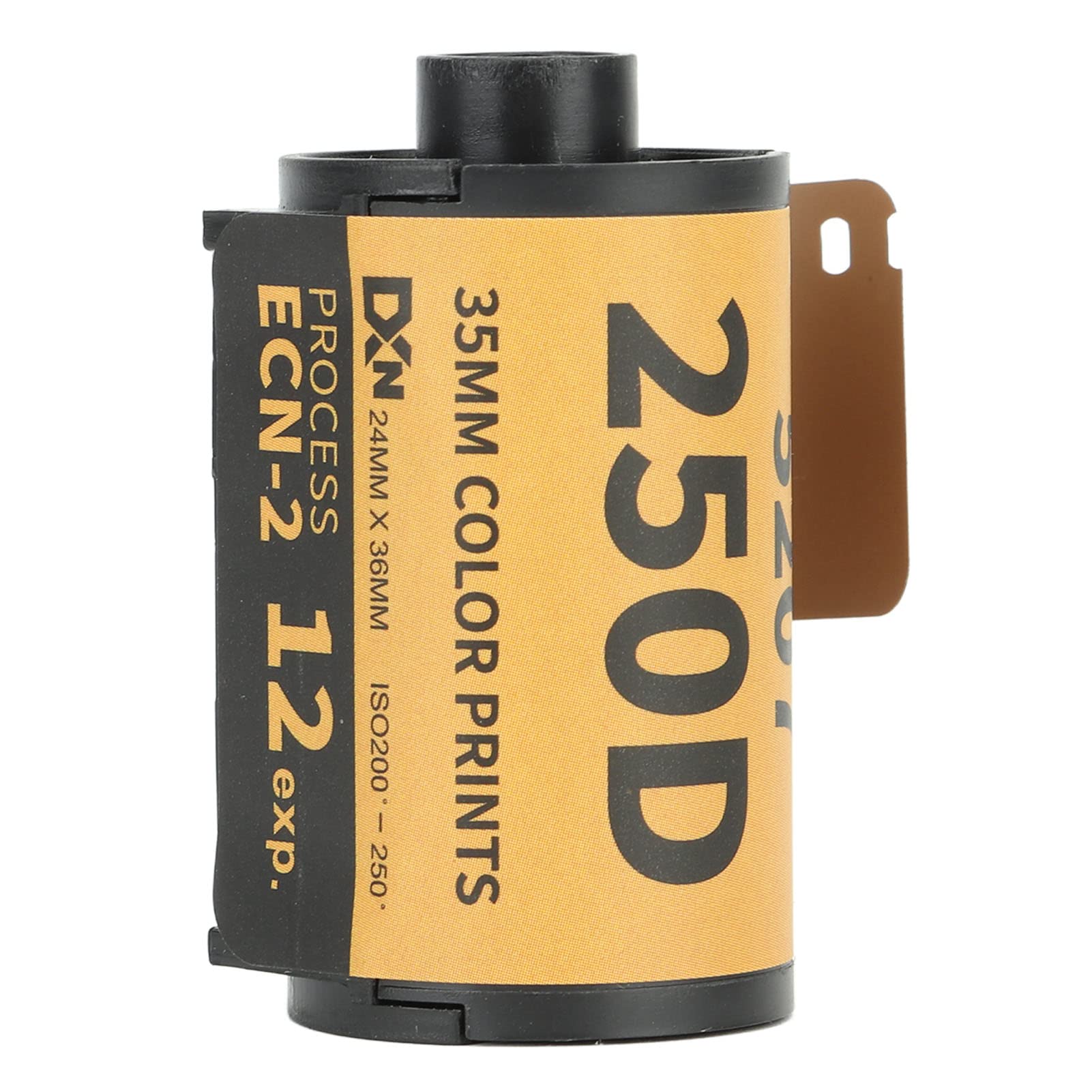 Professional 35mm Color Print Film - High Definition, Wide Exposure Range, High Contrast (200-250 ISO) - 8 Sheets for 135 Cameras - ECN-2 Process (12 Exposures) - Perfect for Portrait, Landscape & Street Photography