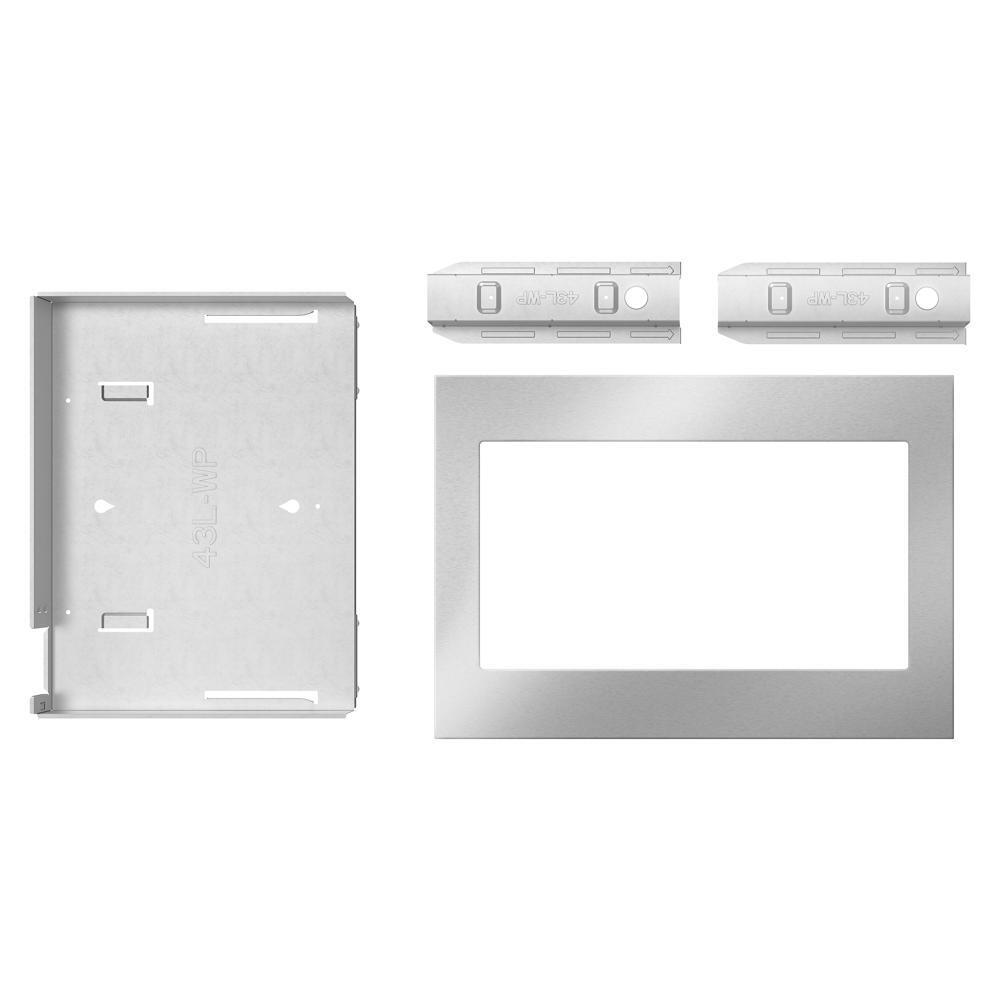 Amana MTK1627PZ 27-Inch Stainless Steel Trim Kit for 1.6 Cu Ft Countertop Microwave Oven - Perfect for Kitchen Remodeling & Built-In Microwave Installation