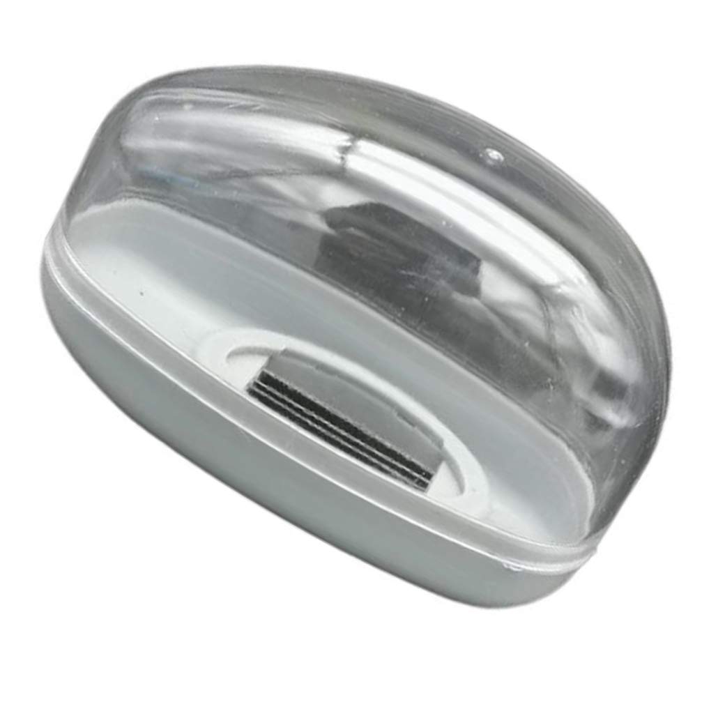Hemoton Stainless Steel Garlic Press - Heavy Duty Garlic Mincer & Crusher for Kitchen - Easy Clean Garlic Grinder for Cooking, Salad, Pasta & More - Perfect Kitchen Gadget & Household Food Processor