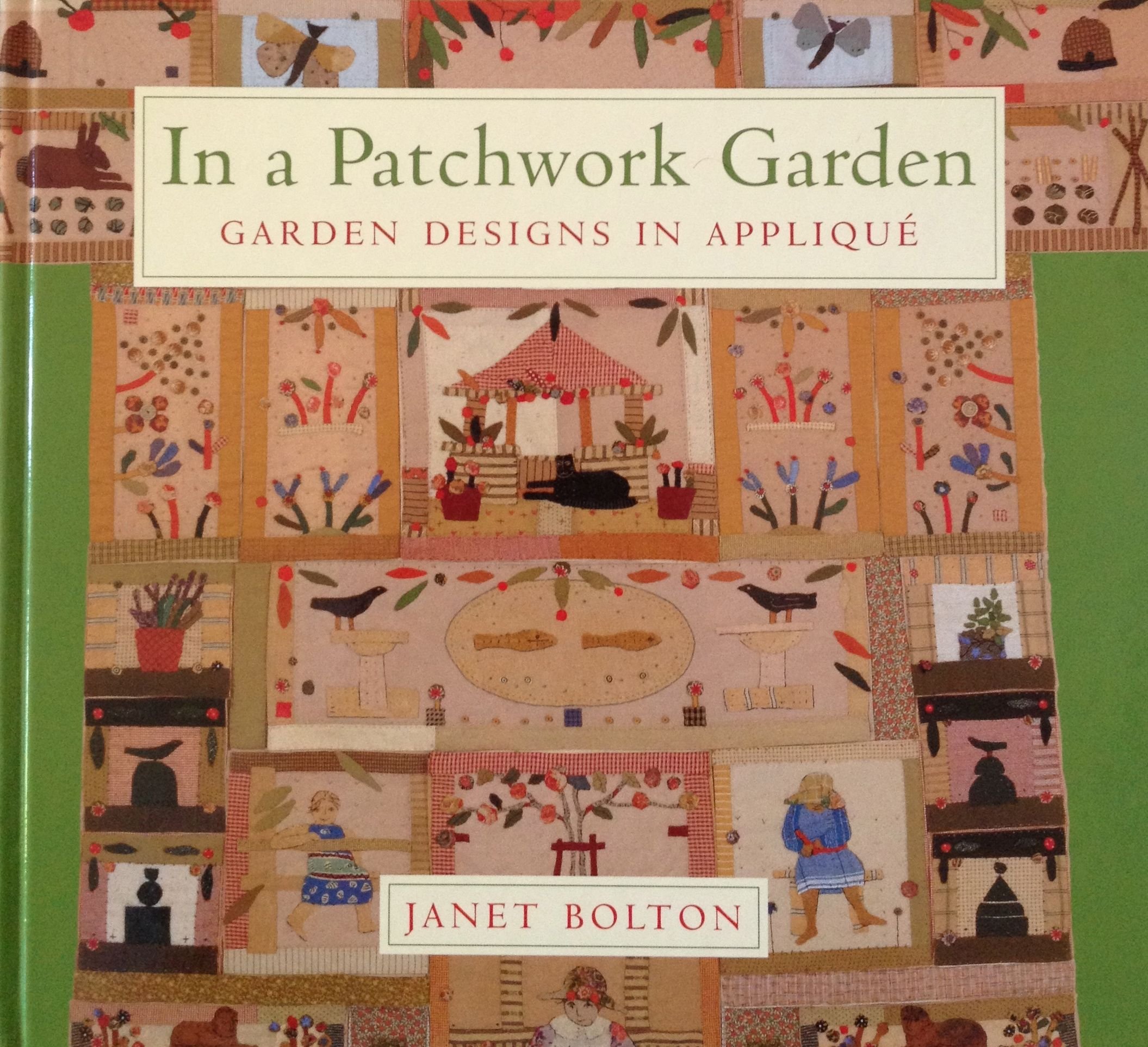 Patchwork Garden Applique - Beautiful Floral Embroidery Design for DIY Quilting, Sewing & Home Decor | Perfect for Wall Hangings, Pillow Covers & Craft Projects