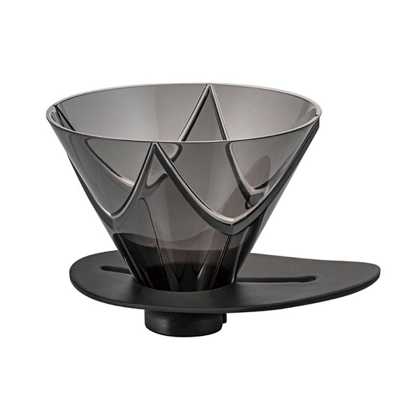 Hario V60 Mugen One-Pour Coffee Dripper - Ceramic Pour Over Coffee Maker for Perfect Single Cup Brewing at Home or Office