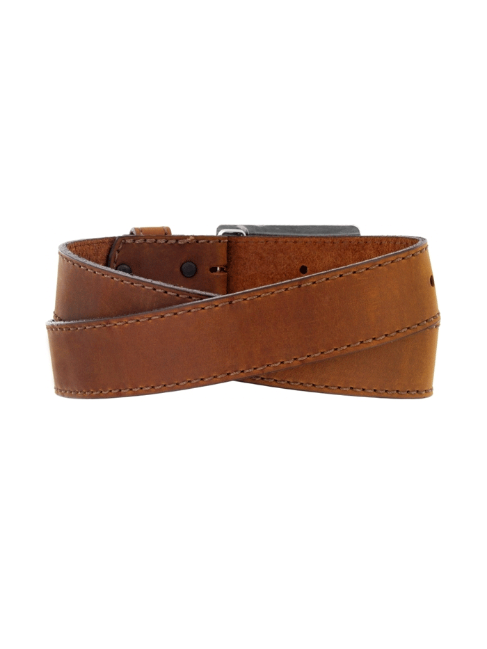 Justin C12685 Men's Flying High Belt - Genuine Leather Adjustable Strap for Casual & Work Wear - Brown