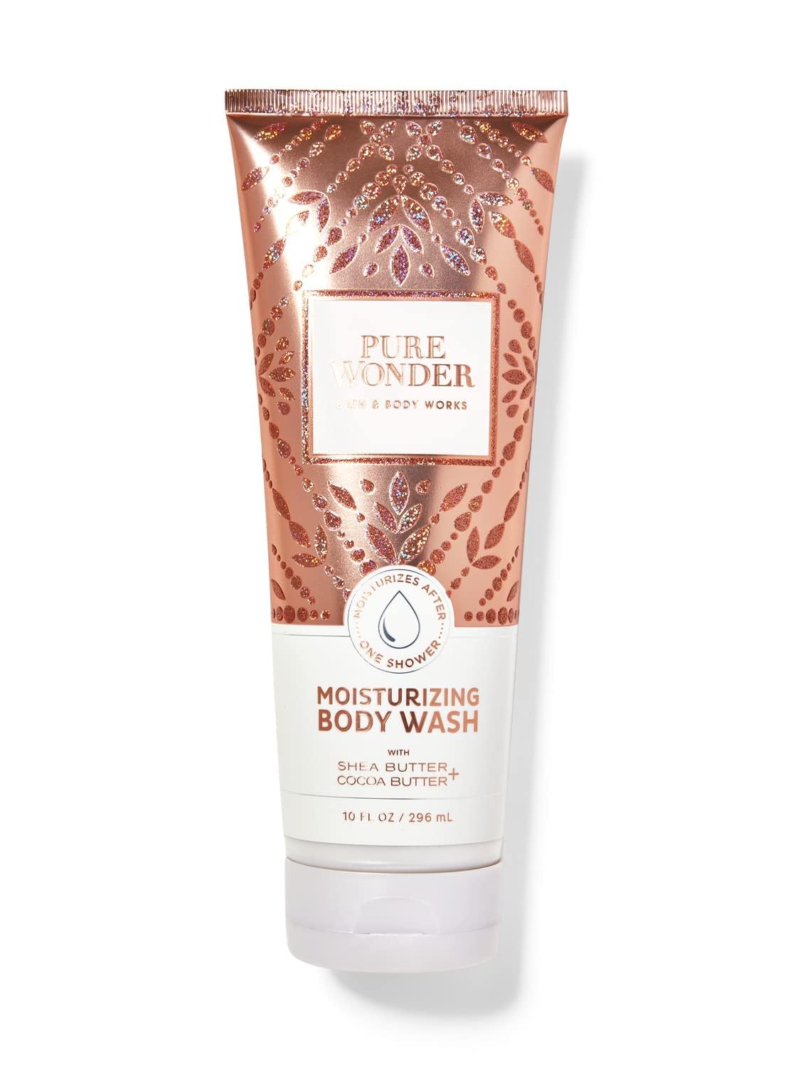 Bath and Body Works Pure Wonder Moisturizing Body Wash - 10 oz Hydrating Shower Gel for Soft Skin | Perfect for Daily Shower & Spa Relaxation