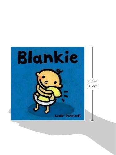 Blankie - Soft and Cozy Baby Security Blanket | Leslie Patricelli Board Books | Perfect for Naptime, Bedtime & Comfort