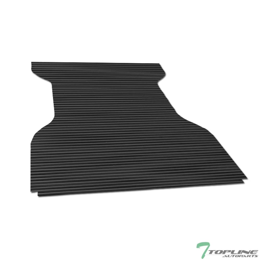 2019-2022 Dodge Ram 1500 5.7ft Short Bed Truck Bed Mat - Black Rubber Horizontal Line Anti-Slip Floor Liner | Perfect for Hauling, Camping & Outdoor Adventures