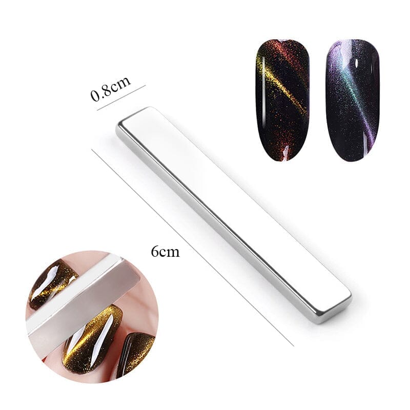 Light Flow Colored Cat Magnetic Gel Polish 10ml - Long Lasting UV LED Nail Art Polish for Manicures & Pedicures - Perfect for Salon, Home Use & Special Occasions