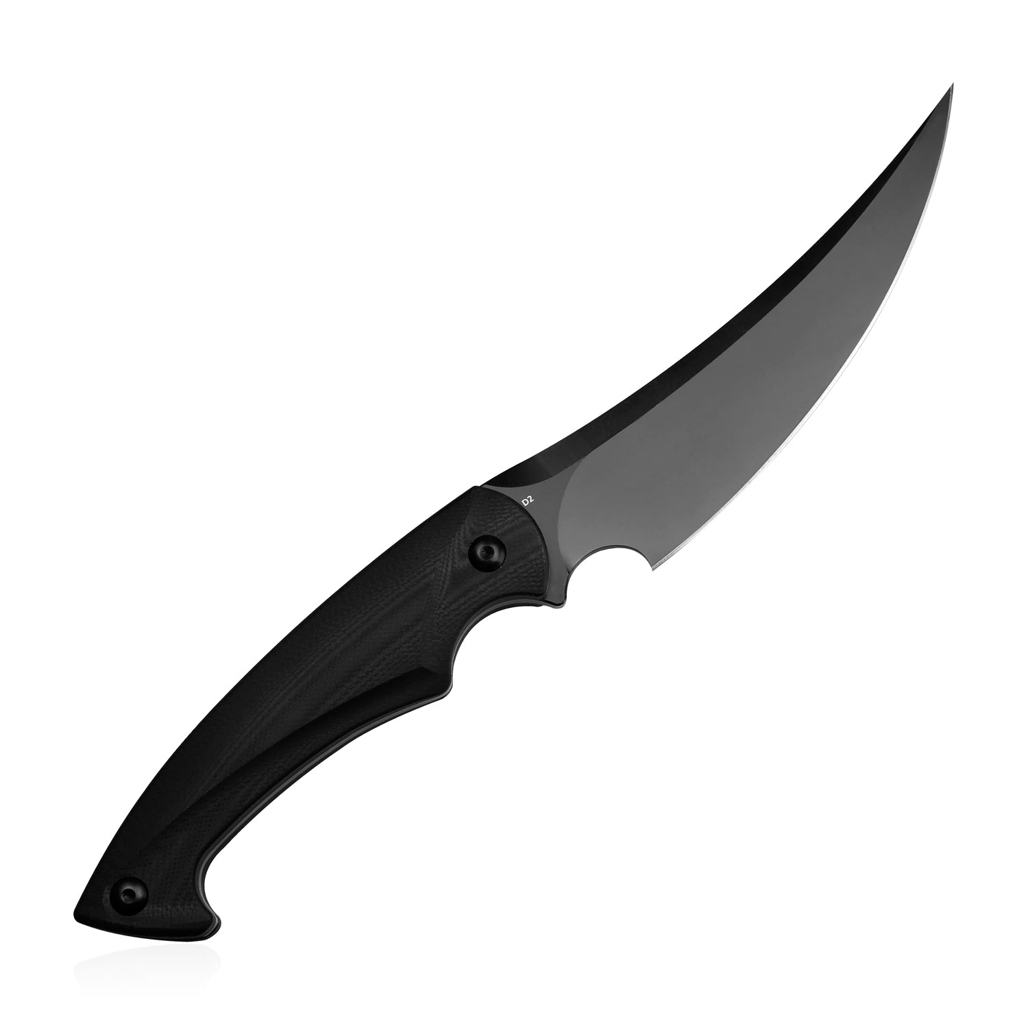 Scimitar Fixed Blade Hunting Knife with G10 Handle - 5.4