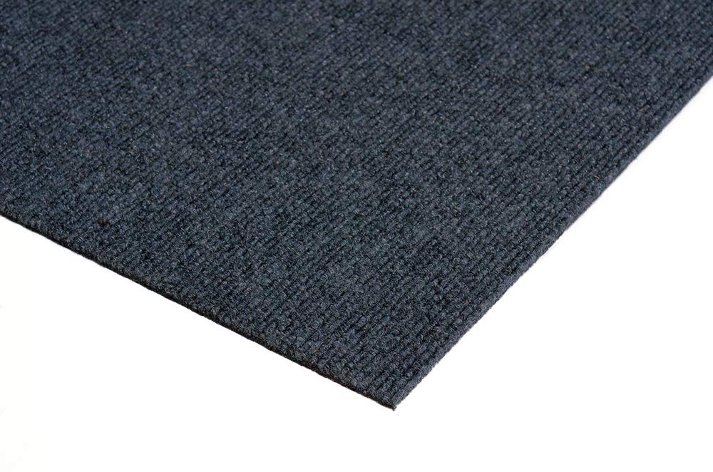 Eco-Friendly Indoor Outdoor Rug 4x6 ft - Premium 100% Recycled PET Fiber Area Rug & Runner, Waterproof & Durable for Patio, Deck, Picnic, Gazebo - Ocean Blue Home & Garden Decor