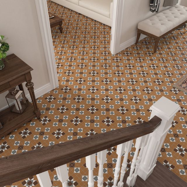 Alicante Shrewsbury Matt Cushioned Edge Porcelain Tile 12x12 Inch - Non-Slip Bathroom & Kitchen Floor Tile for Wet Areas, Commercial Use