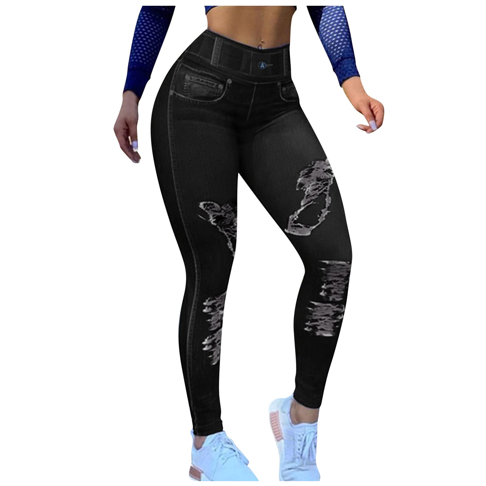Women's High Waist Seamless Butt Lifting Yoga Pants - Tummy Control Skinny Workout Leggings for Running, Gym & Lounge | RY207