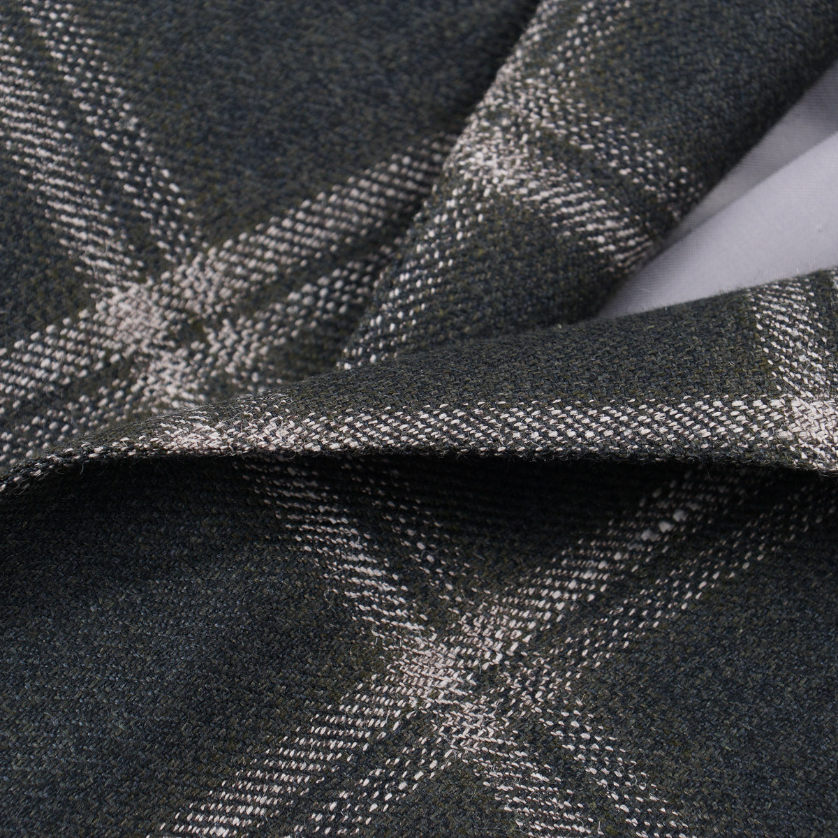 Isaia Men's Premium Woven Silk Linen Wool Blazer - Elegant Sport Coat for Business, Weddings & Formal Occasions