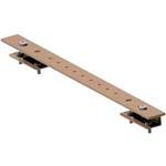 GRDBAR600 Copper Ground Bar - Heavy Duty Electrical Grounding Bar for Industrial and Residential Use | Perfect for Electrical Panels, Service Entrances, and DIY Projects