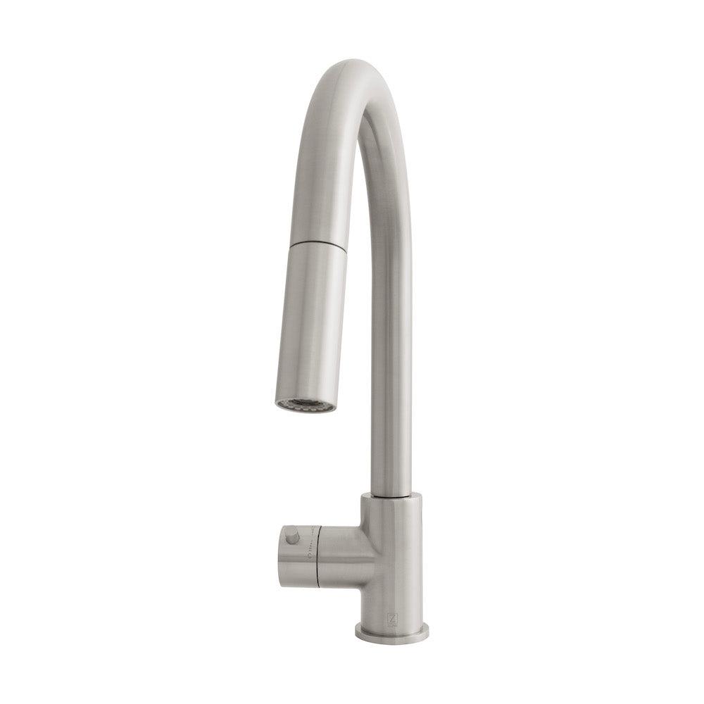 ZLINE Gemini Touchless Kitchen Faucet in Brushed Nickel - Hands-Free Pull-Down Sprayer with Motion Sensor for Modern Kitchens (Perfect for Cooking, Washing Dishes & Multi-Tasking)