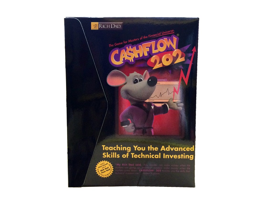 Cashflow 101 & 202 Financial Education Board Game by Robert Kiyosaki - Learn Investing & Money Management - Fast Free Shipping - Perfect for Family Game Nights & Financial Literacy Classes
