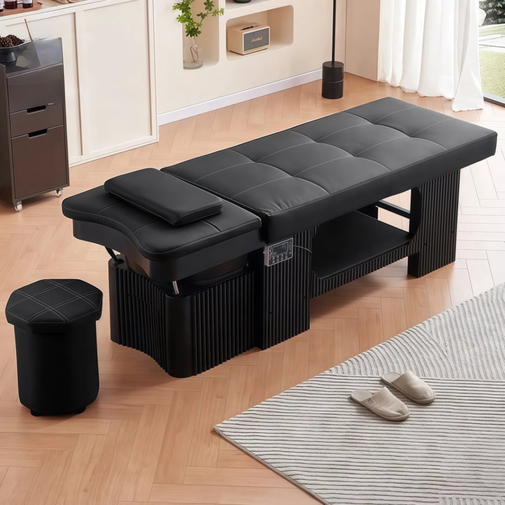Premium Greenlife Thai Head Spa Hair Backwash Shampoo Sink Bed - Durable & Practical Salon Equipment for Hair Washing & Scalp Massage