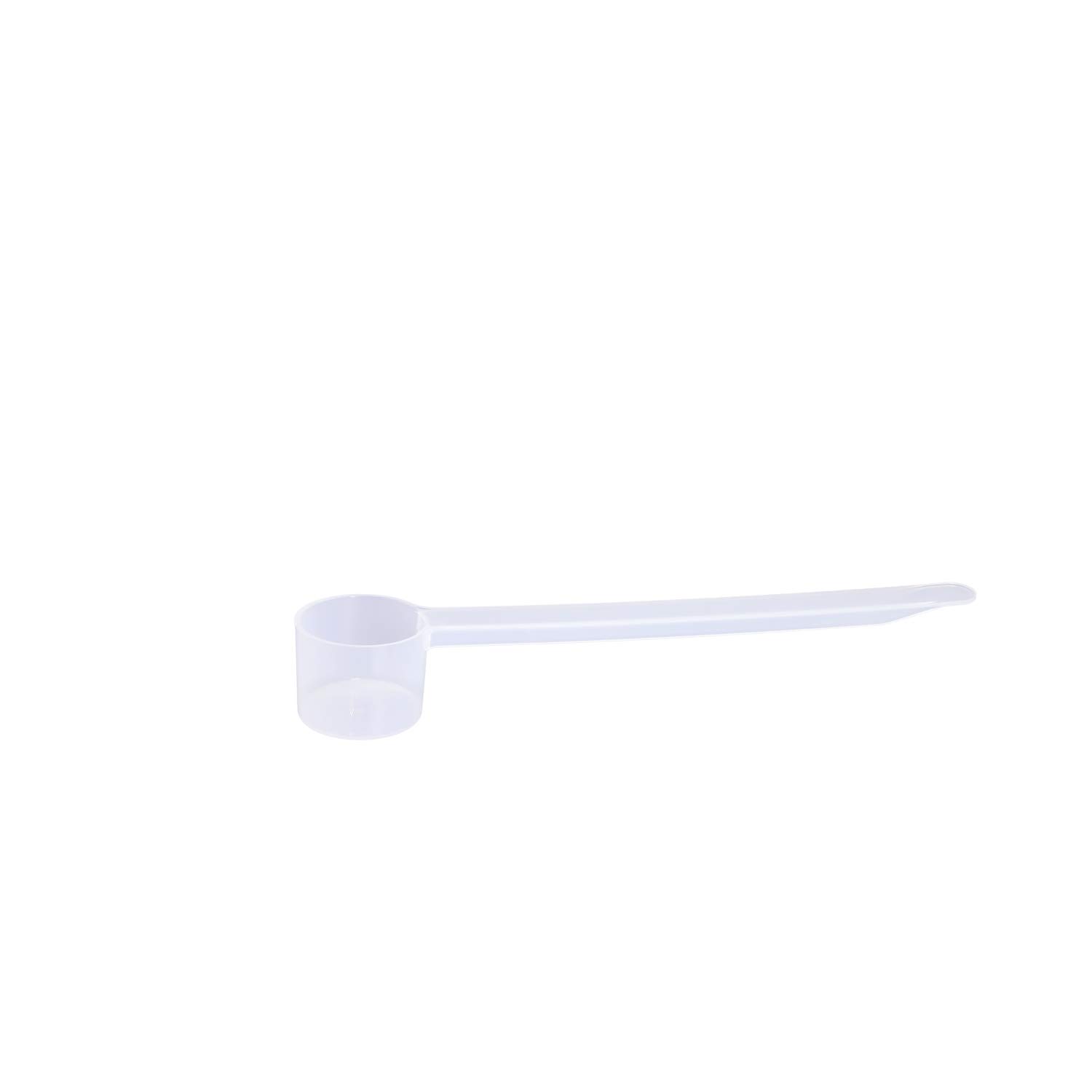 BPA-Free Plastic Measuring Scoop (6.5cc/6.5mL) - Long Handle Measuring Spoons for Coffee, Protein Powder, Baking Supplies, Pet Food & Dry Goods - 500-Pack for Kitchen, Bakery & Commercial Use