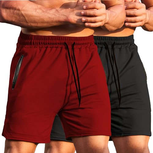 2 Pack- Black/Red